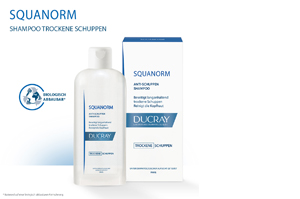 DUCRAY SQUANORM tørr flass kurert sjampo, 200 ml