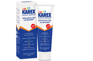 KAREX Tannbeskyttende gel for barn, 50 ml