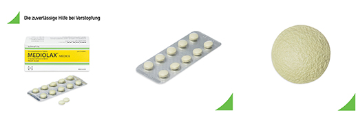 MEDIOLAX Medice enterotabletter, 50 stk