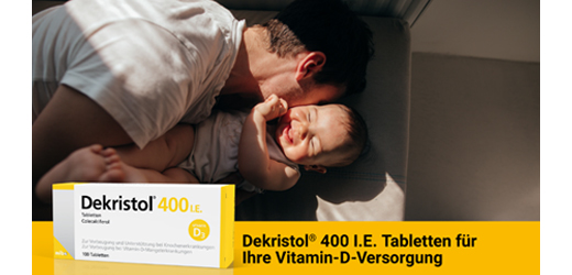 DEKRISTOL 400 I.E. tabletter, 100 stk