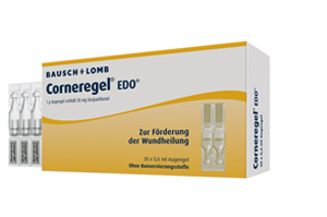 CORNEREGEL EDO Øyegelé, 30X0,6 ml
