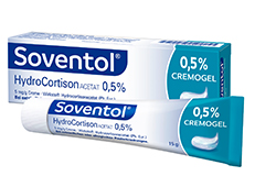 SOVENTOL Hydrokortisonacetat 0,5 % krem, 15 g