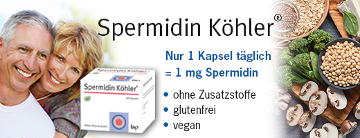 SPERMIDIN Köhler kapsler, 60 kapsler