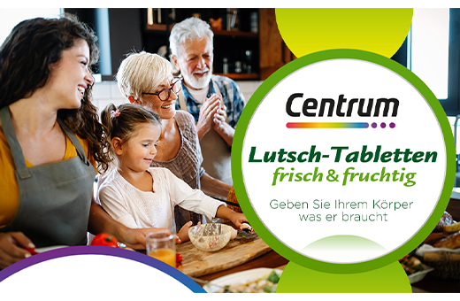 CENTRUM friske & fruktige sugetabletter, 30 stk