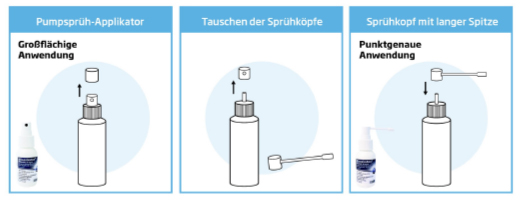 MINOXICUTAN Spray for menn 50 mg/ml, 60 ml