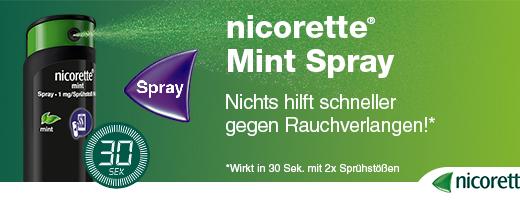 NICORETTE Myntespray 1 mg/spray NFC, 2 stk