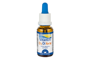 VITAMIN D3 ÖL forte Dr.Jacobs dråper, 20 ml