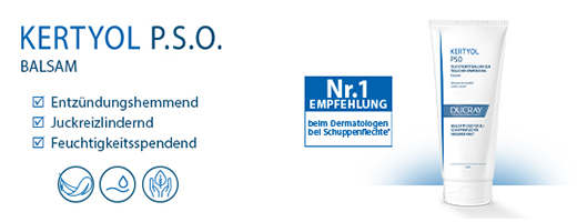 DUCRAY KERTYOL PSO Fuktighetsgivende balsam, 200 ml