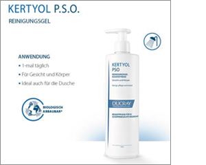 DUCRAY KERTYOL PSO Fuktighetsgivende rensegel, 400 ml