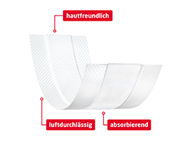 LEUKOPLAST myk hvit gips 6x10 cm, 10 stk