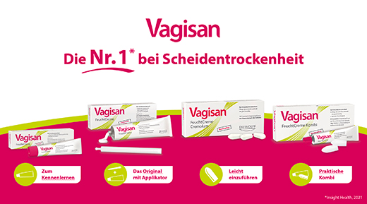 VAGISAN MoistCream Combi 8 ovuler+10 g krem, 1 stk