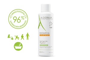 A-DERMA EXOMEGA CONTROL Beroligende hudpleiebad, 250 ml
