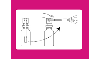BLOXAPHTE Tannpleiespray, 20 ml