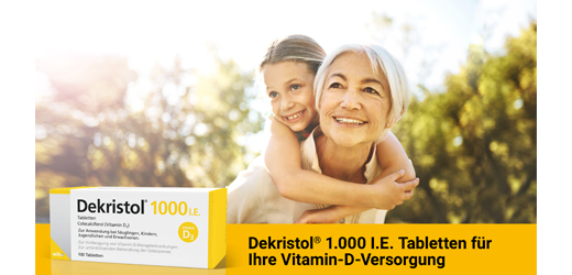 DEKRISTOL 1000 IE tabletter, 100 stk