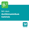 CETIRIZIN 10-1A Pharma filmdrasjerte tabletter, 50 stk