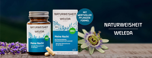 WELEDA Natural Wisdom My Night-kapsler, 46 stk