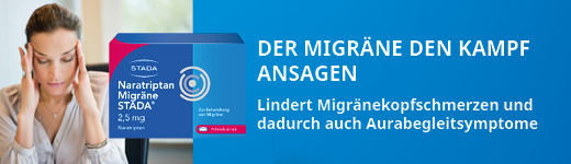 NARATRIPTAN Migrene STADA 2,5 mg filmdrasjerte tabletter, 2 stk