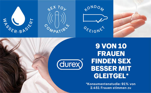 DUREX play Feel vannbasert glidemiddel, 250 ml