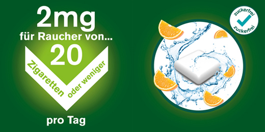 NICORETTE 2 mg tyggegummi med frisk frukt, 210 stk