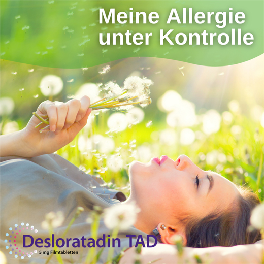 DESLORATADIN TAD 5 mg filmdrasjerte tabletter, 20 stk