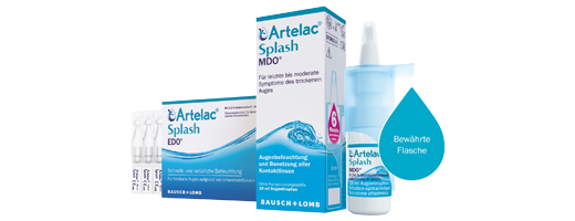 ARTELAC Splash MDO Øyedråper, 1X10 ml