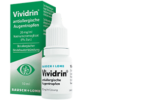 VIVIDRIN antiallergiske øyedråper, 10 ml