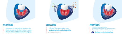 MERIDOL Parodont-Expert tannkrem, 75 ml