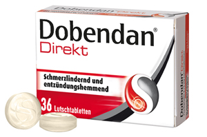 DOBENDAN Direct Flurbiprofen 8,75 mg sugetablett, 36 stk