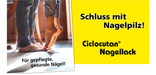 CICLOCUTAN 80 mg/g aktiv ingrediens i neglelakk, 3 g
