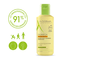 A-DERMA EXOMEGA CONTROL mykgjørende dusjolje, 200 ml