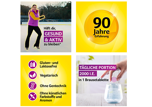 VIGANTOLVIT 2000 IE vitamin D3-brusetabletter, 60 stk