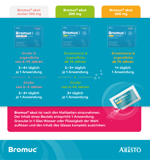BROMUC akut Junior 100 mg hostestillende P.H.e.L.z.E., 20 stk