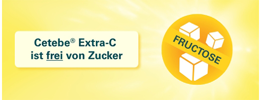 CETEBE Extra-C 600 mg tyggetabletter, 120 stk