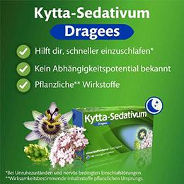 KYTTA SEDATIVUM Belagte tabletter, 40 stk