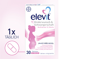 ELEVIT 1 Desire for barn & Graviditetstabletter, 30 stk
