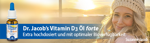 VITAMIN D3 ÖL forte Dr.Jacobs dråper, 20 ml