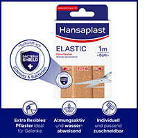 HANSAPLAST Elastisk gips 6 cmx1 m, 1 stk