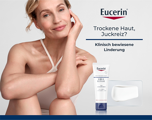EUCERIN UreaRepair ansiktskrem 5% dag, 50 ml