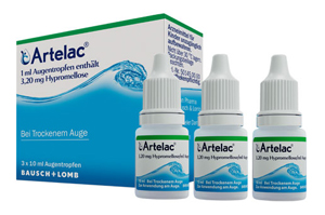 ARTELAC Øyedråper, 3X10 ml