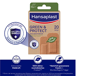 HANSAPLAST Grønn & Protect gipslister, 20 stk