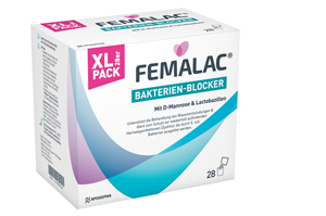 FEMALAC Bakterieblokkerende pulver, 28 stk