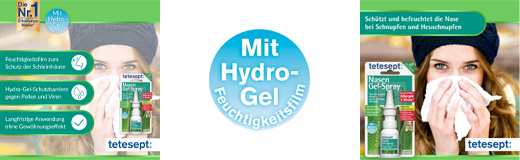 TETESEPT Nesespray med gel, 20 ml