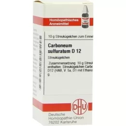 CARBONEUM SULFURATUM D 12 kuler, 10 g