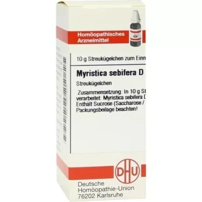MYRISTICA SEBIFERA D 200 kuler, 10 g MYRISTICA SEBIFERA D 200 kuler, 10 g