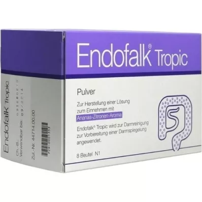 ENDOFALK Tropisk Plv.z.Her.e.Lsg.z.Einn.Btl., 8 stk ENDOFALK Tropisk Plv.z.Her.e.Lsg.z.Einn.Btl., 8 stk