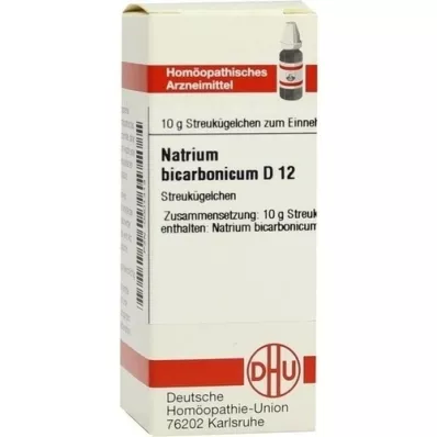 NATRIUM BICARBONICUM D 12 kuler, 10 g