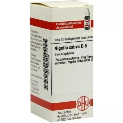 NIGELLA SATIVA D 6 kuler, 10 g NIGELLA SATIVA D 6 kuler, 10 g