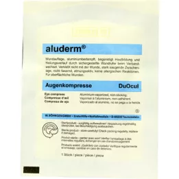 ALUDERM Øyekomprimerer DuOcul steril, 1 stk