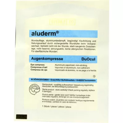 ALUDERM Øyekomprimerer DuOcul steril, 1 stk ALUDERM Øyekomprimerer DuOcul steril, 1 stk