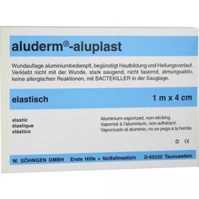 ALUDERM aluplast Wundverb.Pfl.4 cmx1 m strikk, 1 stk
